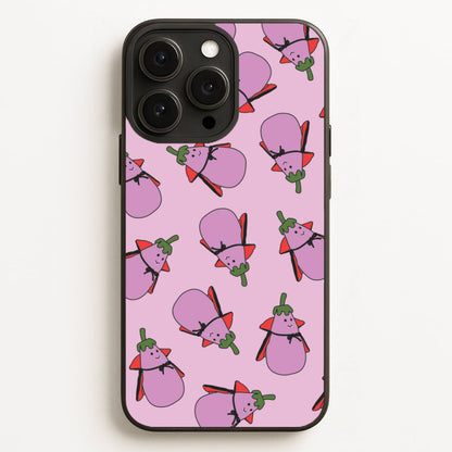 Vampire Vegetable Pattern - Halloween iPhone 12 Pro Max Case