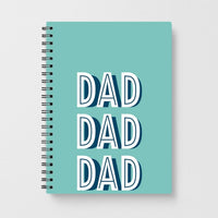 Dad, Dad, Dad Notebook