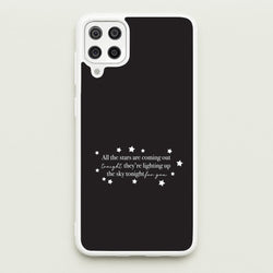 Lighting Up The Sky Tonight Galaxy A12 Case