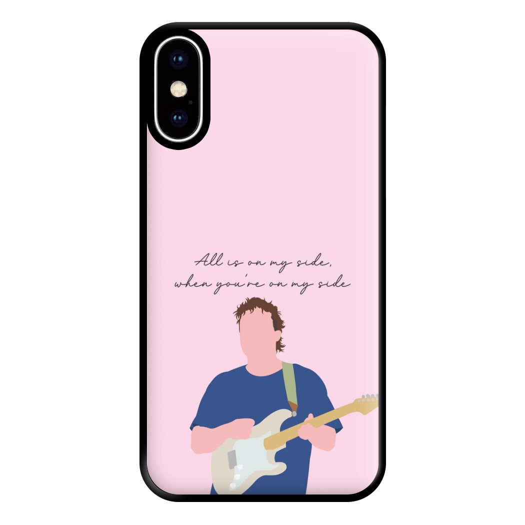 All Is On My Side Pink iPhone XS Max Case