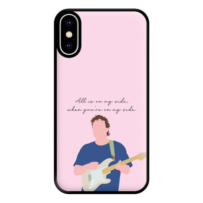 All Is On My Side Pink iPhone XS Max Case