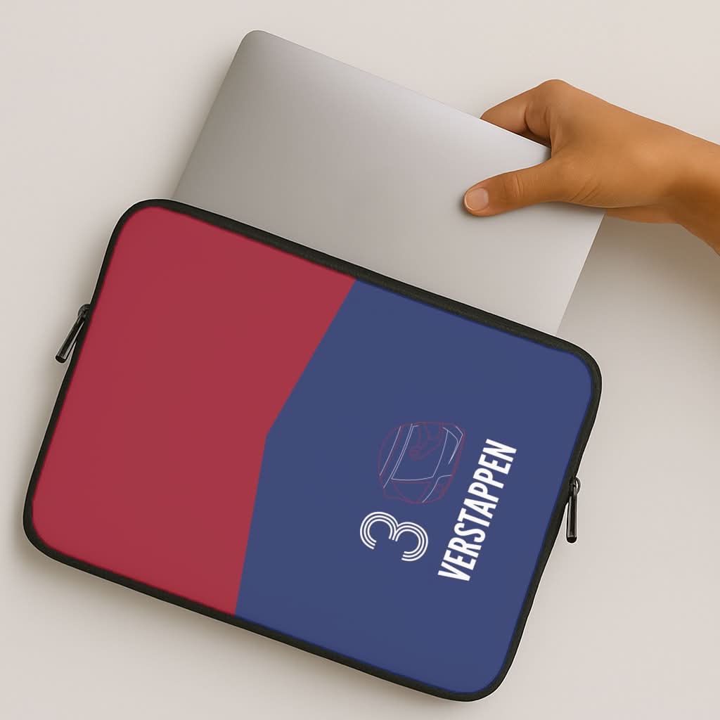 Verstappen Helmet 2026 MacBook Cover