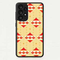 Abstract Christmas Baubles Pattern Galaxy A33 Case