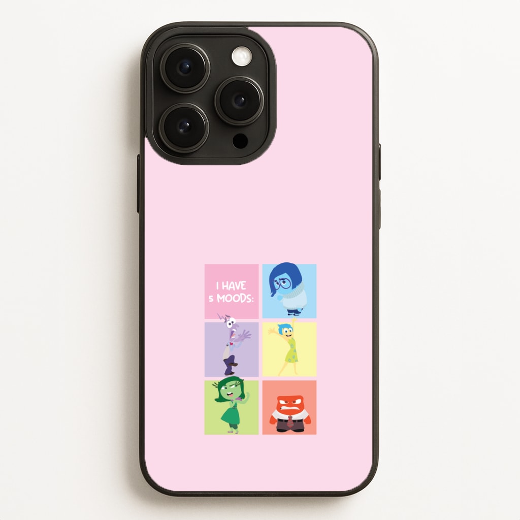 I Have Moods - Inside Out Phone Case for iPhone, Samsung Galaxy and Google Pixel