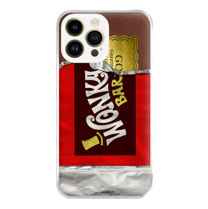 Wonka Bar Golden Ticket Phone Case