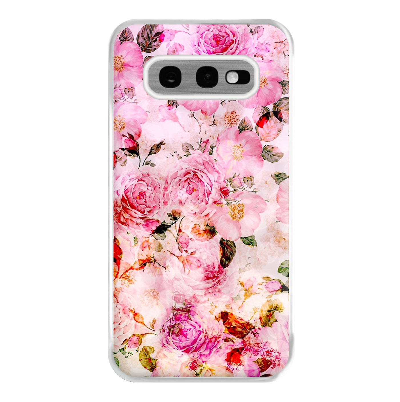 Pretty Pink Chic Floral Pattern Phone Case
