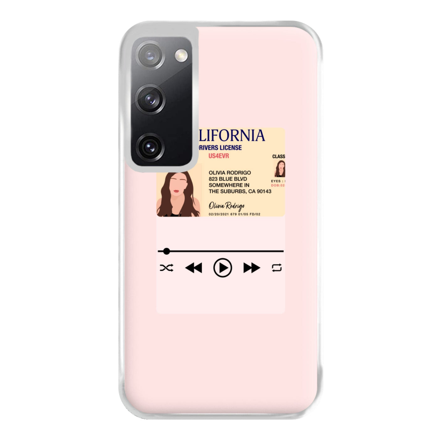 Drivers License - Olivia TikTok Phone Case