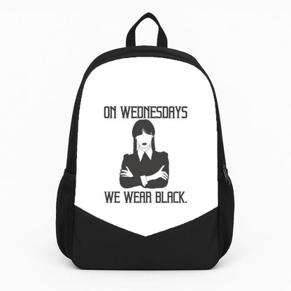 On Wednesdays We Wear Black Backpack
