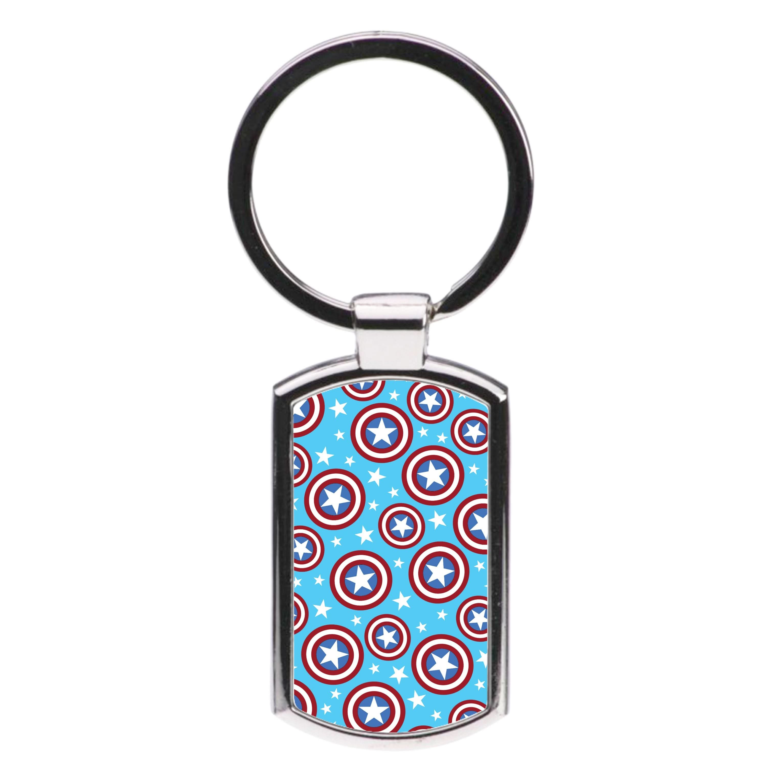 Shield Pattern 2 Luxury Keyring