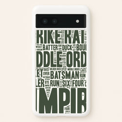 Cricket Wordscape Google Pixel 6a Case