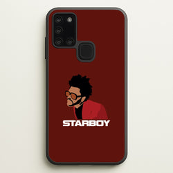 Starboy Singer Title Galaxy A21s Case