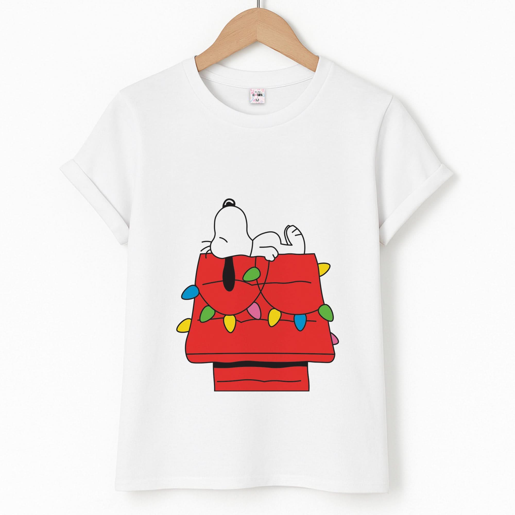 Cartoon Beagle Fairylights T-Shirt