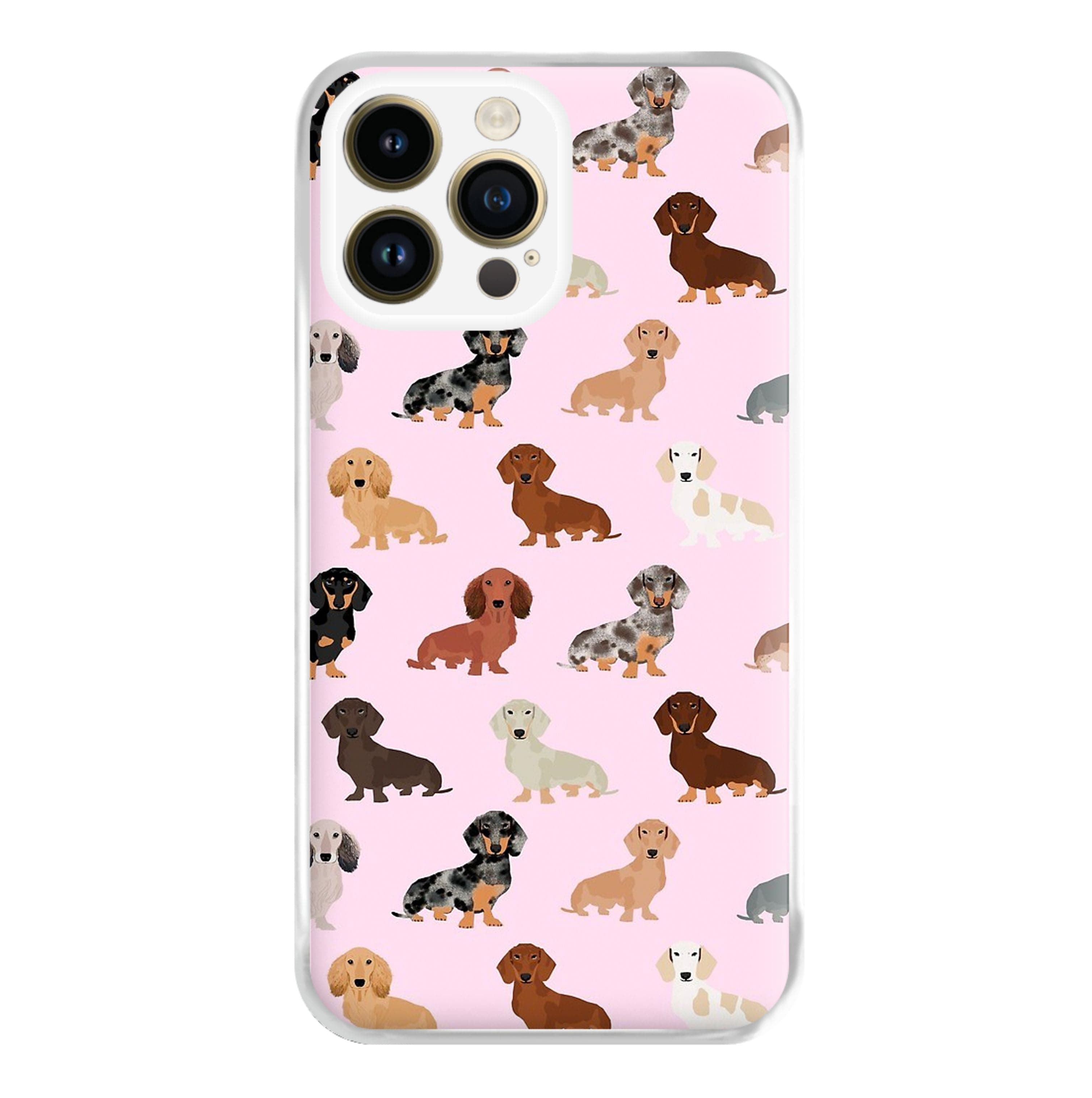 Dachshund Breed Pattern Phone Case