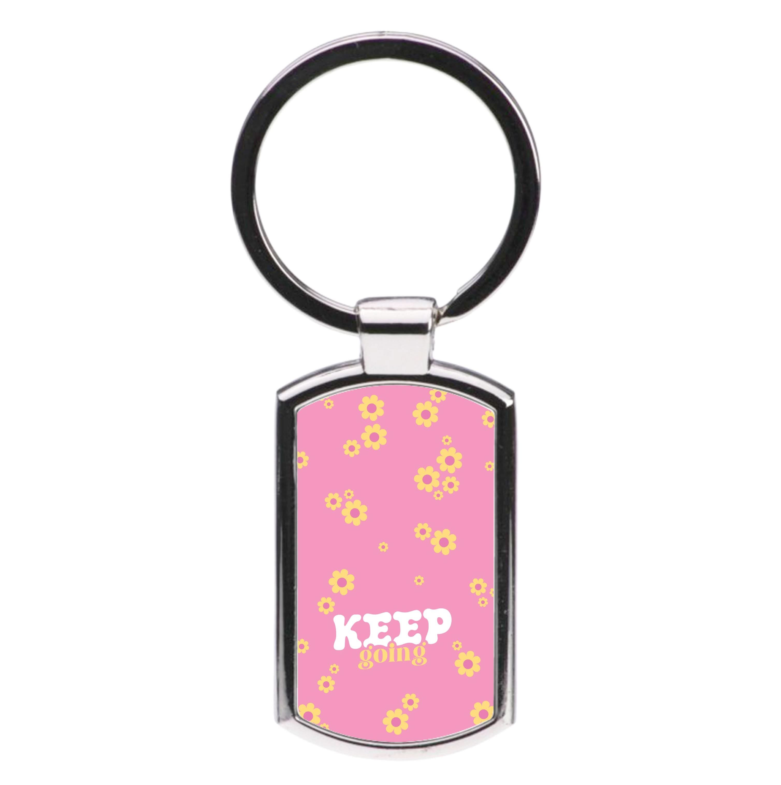 Keep Going Luxury Keyring