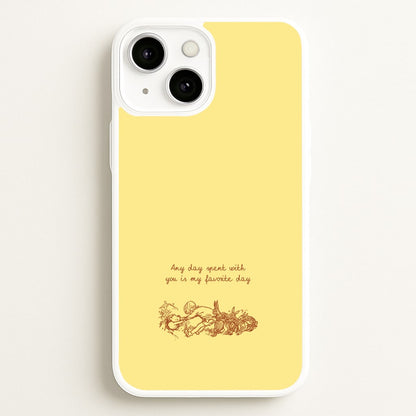 Any Day Spent With You iPhone 13 Mini Case