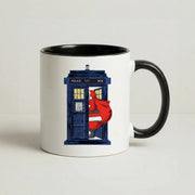 Santa's Tardis Mug 4