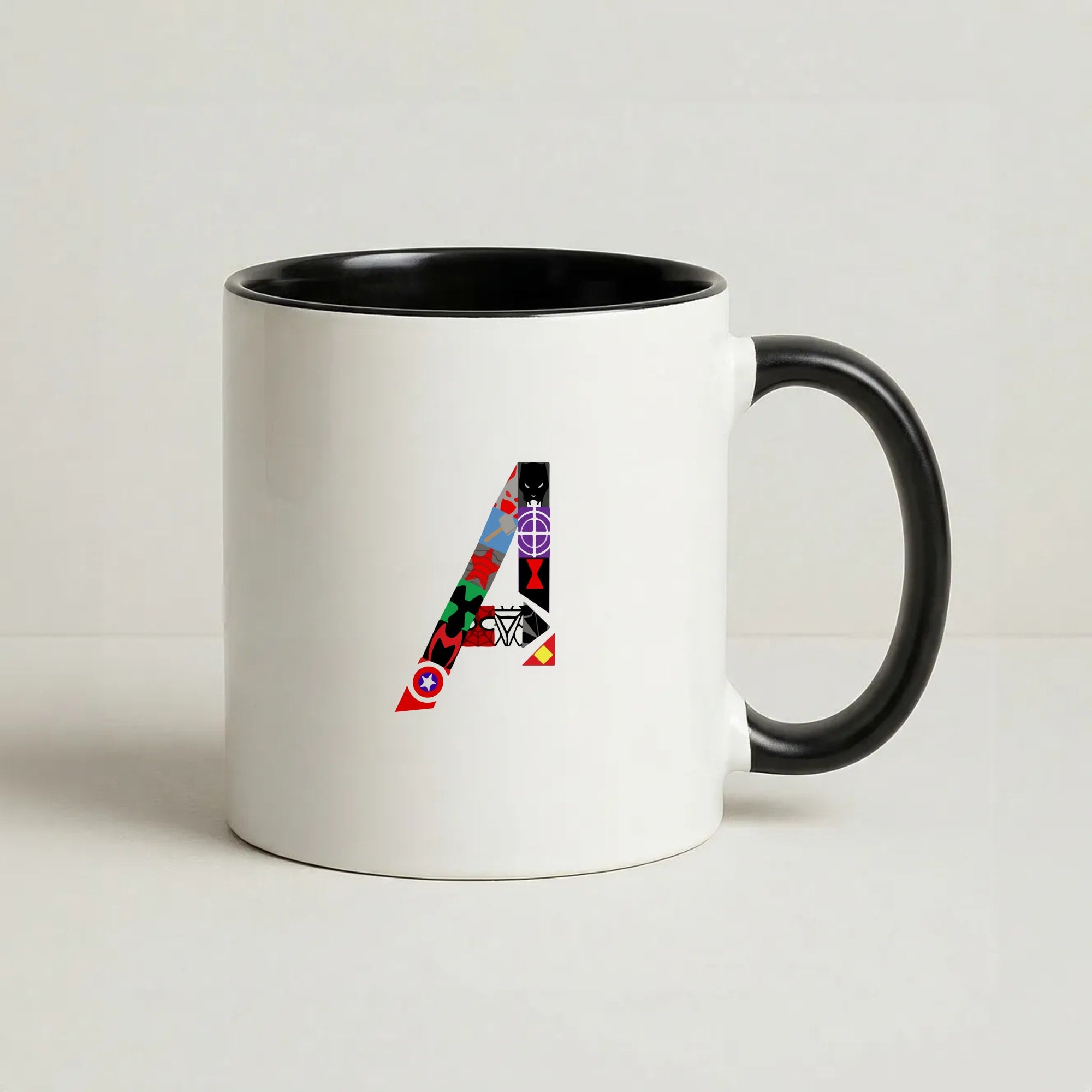 Avengers Logo - Marvel Coffee Black Mug