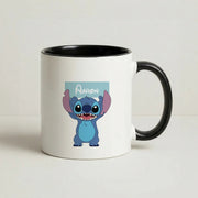Standing Blue Alien - Personalised Disney Mug 4