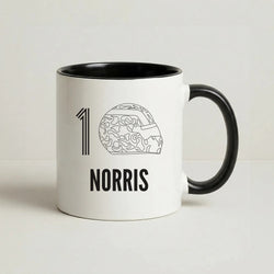 Norris Helmet 2026 Coffee Black Mug