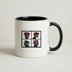 Members Coffee Black Mug
