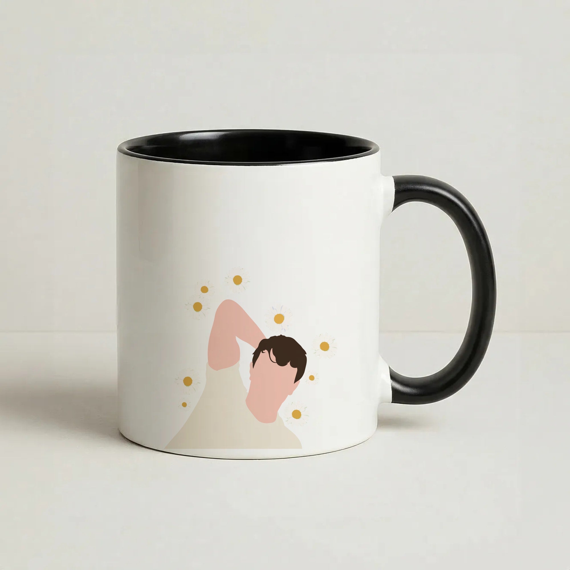 Daisy - Mescal Coffee Black Mug