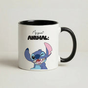 My Sprit Animal Blue Alien Mug 4