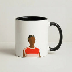 Faceless Lucas - Stranger Things Coffee Black Mug