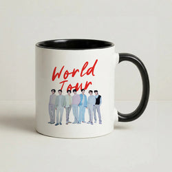 K-Pop Band Pastel Tour Coffee Black Mug