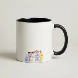 Colourful K-Pop Band Band Coffee Black Mug