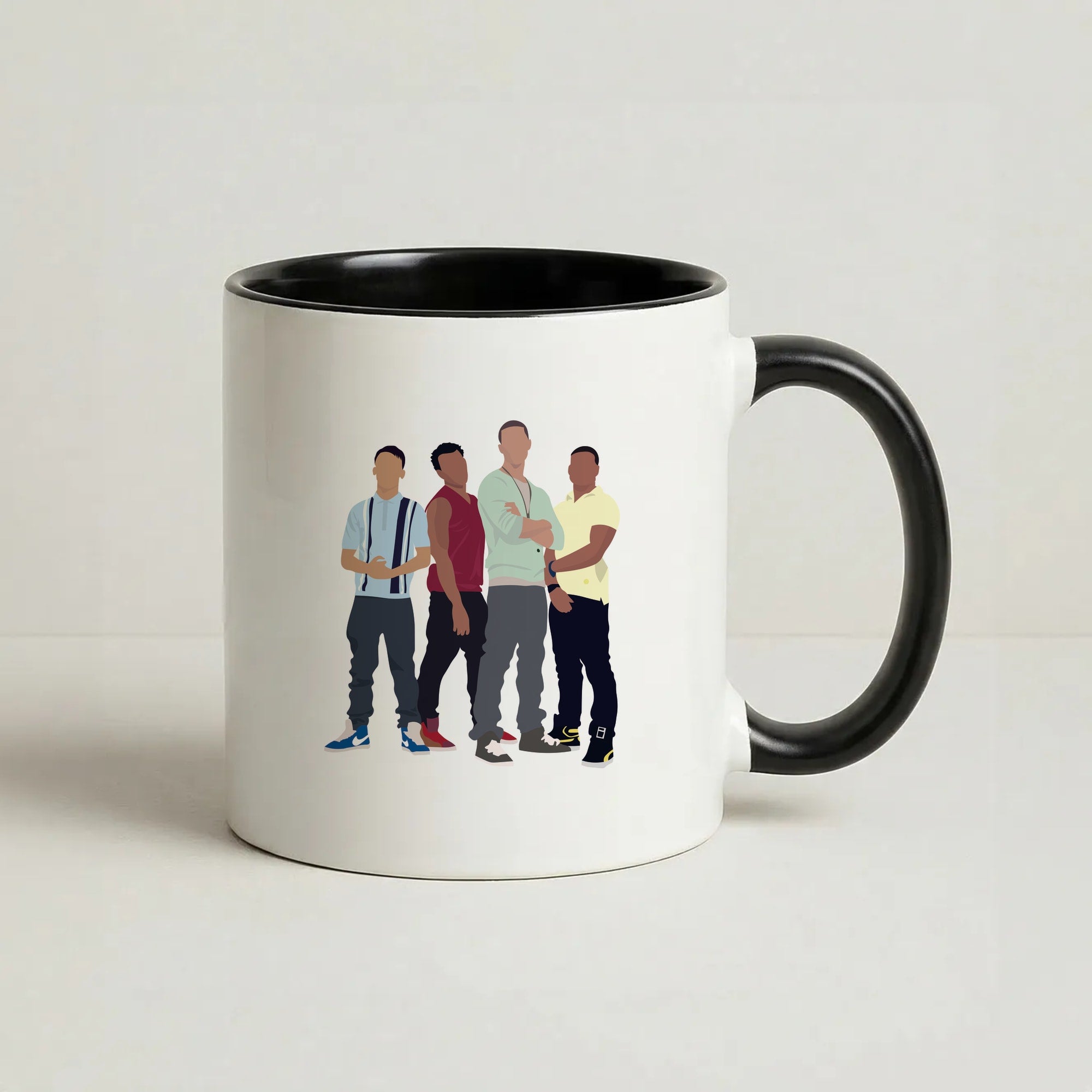 Band Coffee Black Mug