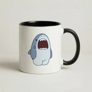 Chubby Shouting Shark Mug 4