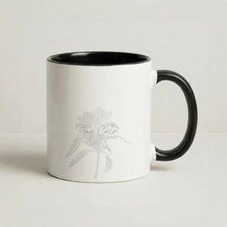 Mauve Stay Calm Coffee Black Mug