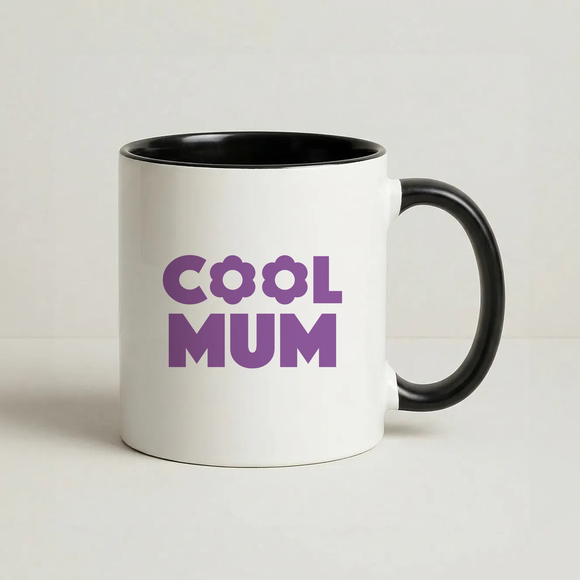 Cool Mum Coffee Black Mug