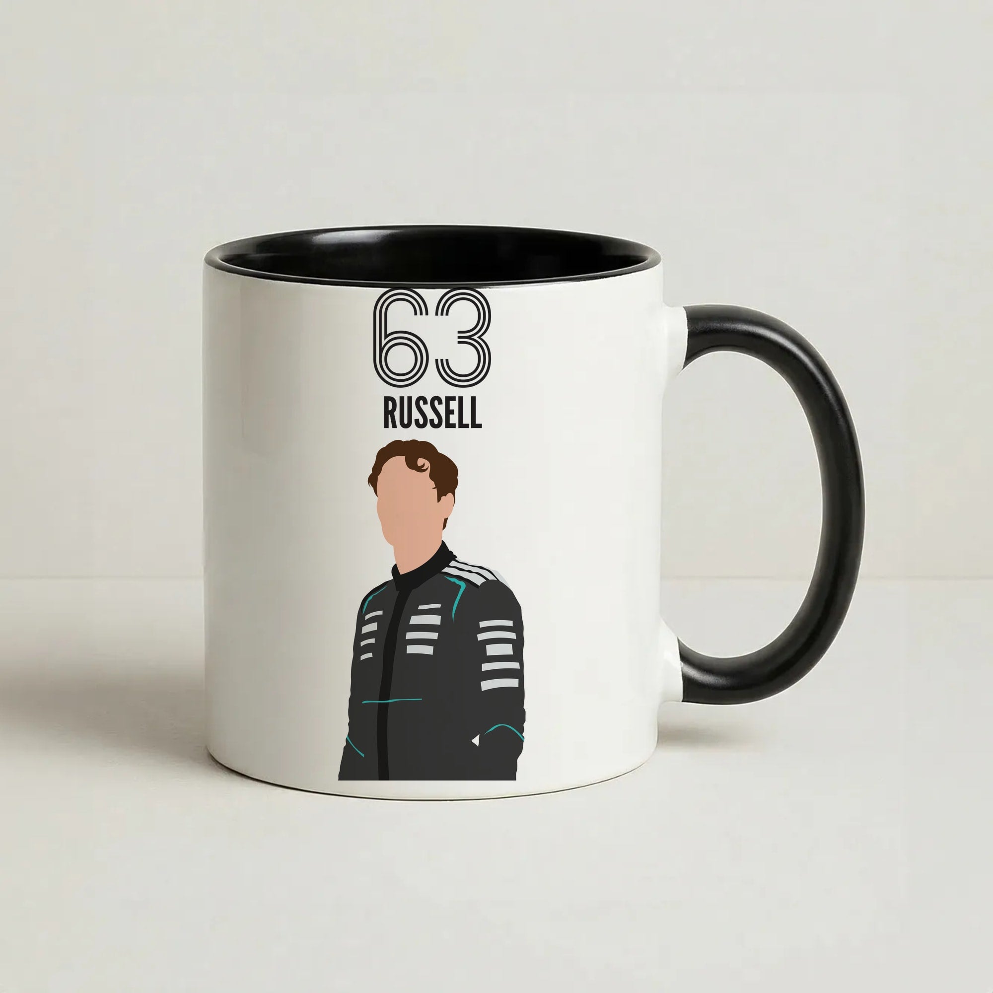 Russell 2026 Coffee Black Mug