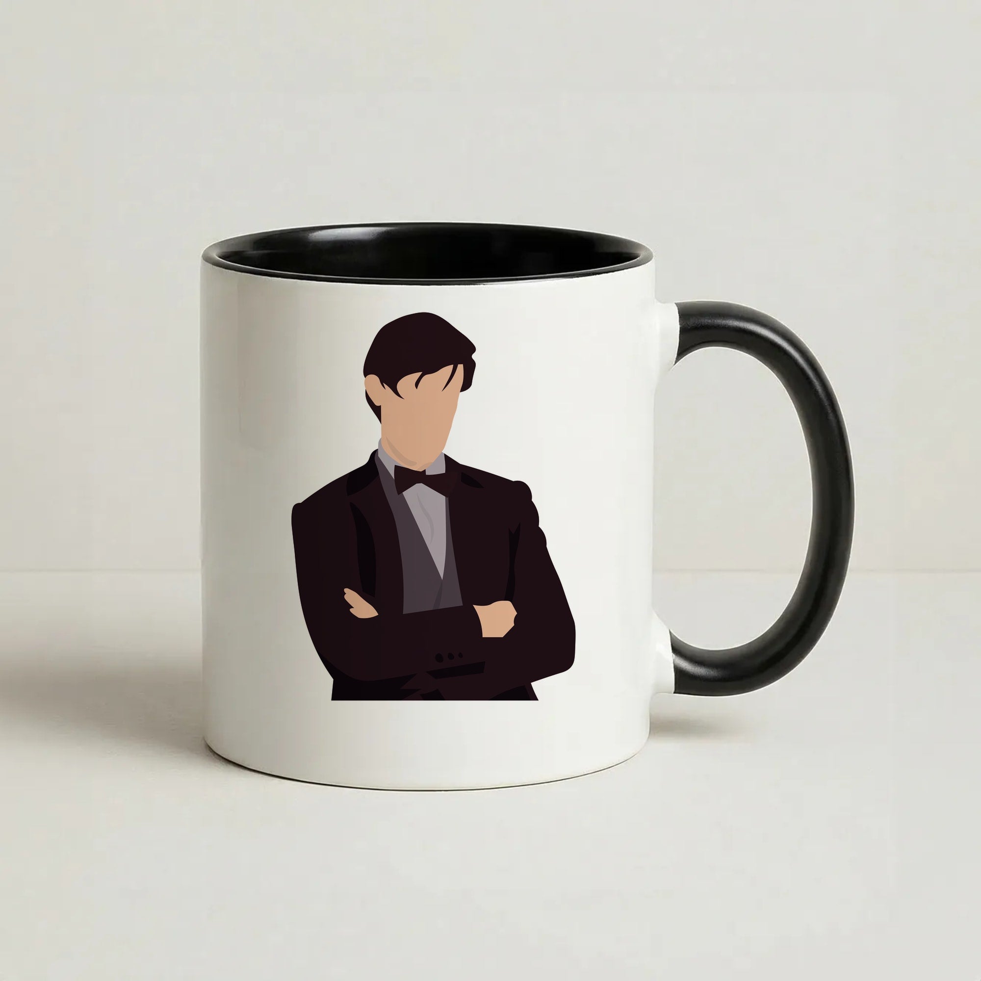Matt Smith Coffee Black Mug