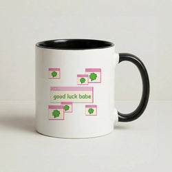 Good Luck Babe - Chappell Coffee Black Mug