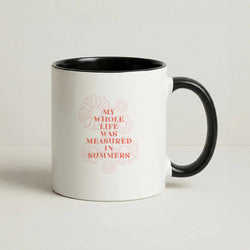 Dasies Quote Coffee Black Mug