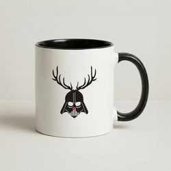 Christmas Darth Vader Coffee Black Mug