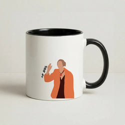 My Eyes Coffee Black Mug