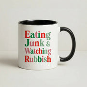 Eating Junk & Watching Rubbish Mug 4