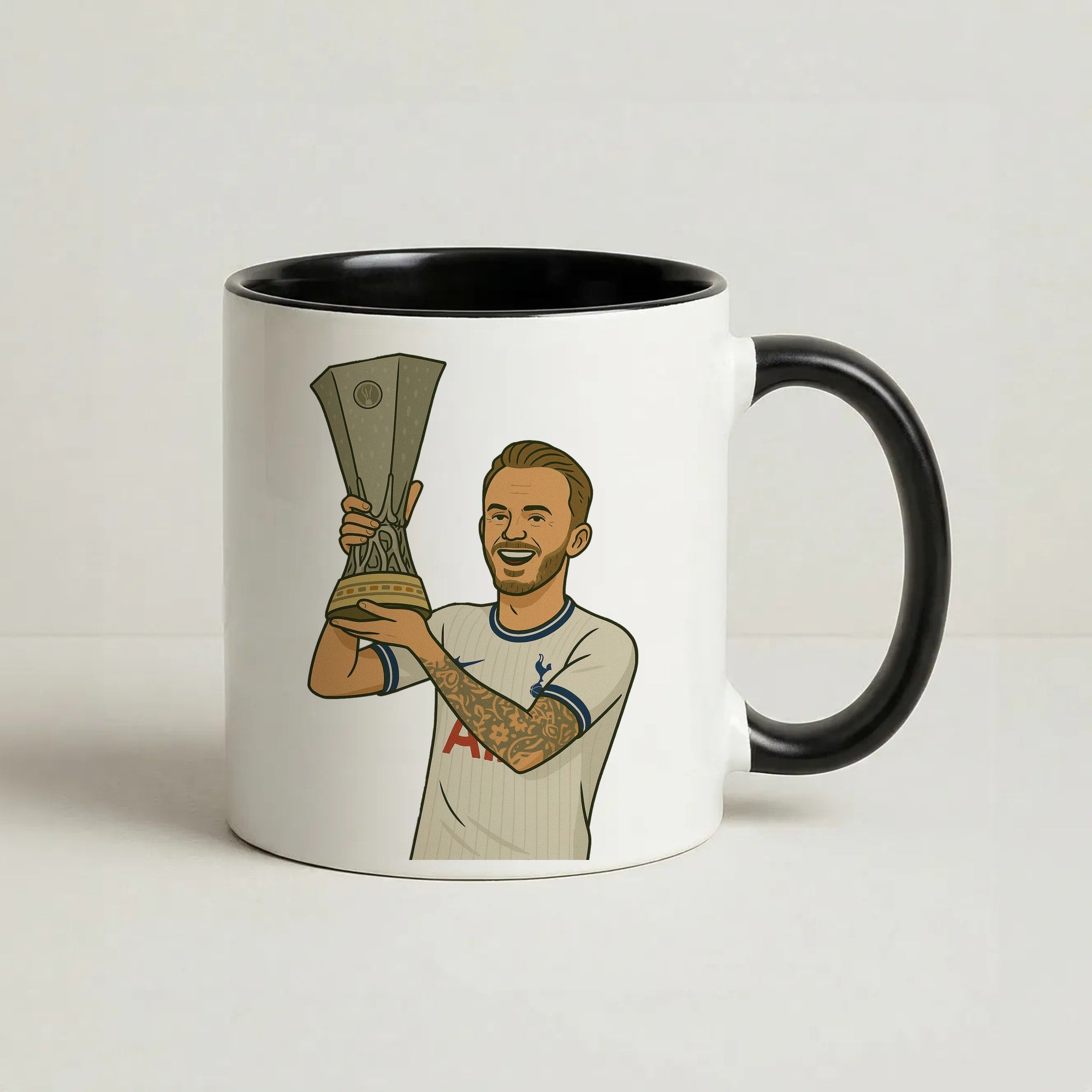 Maddison's Trophy Lift Coffee Black Mug