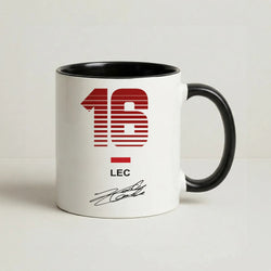 Leclerc - F1 Coffee Black Mug