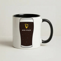 Dad-nness Coffee Black Mug