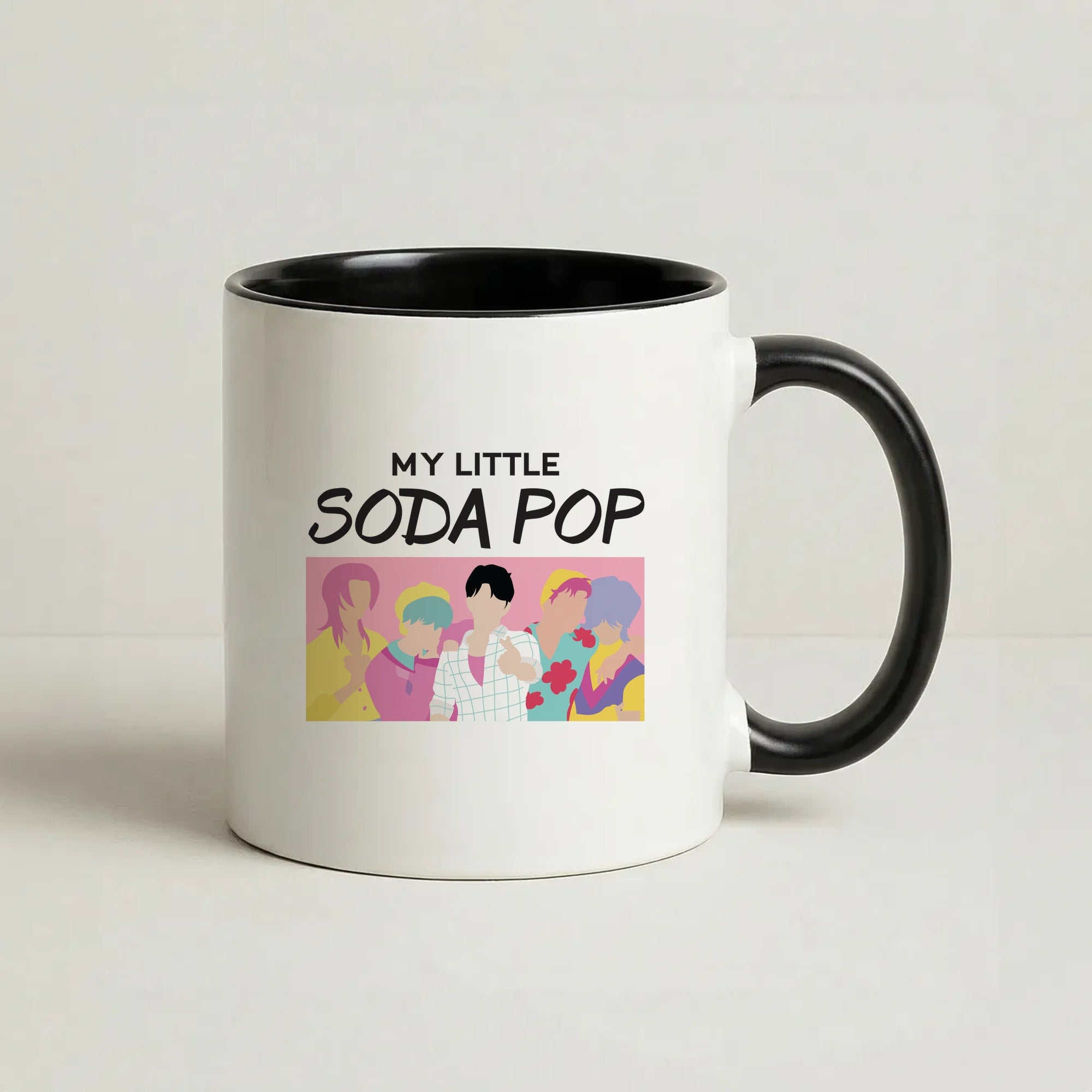My Little Soda Coffee Black Mug