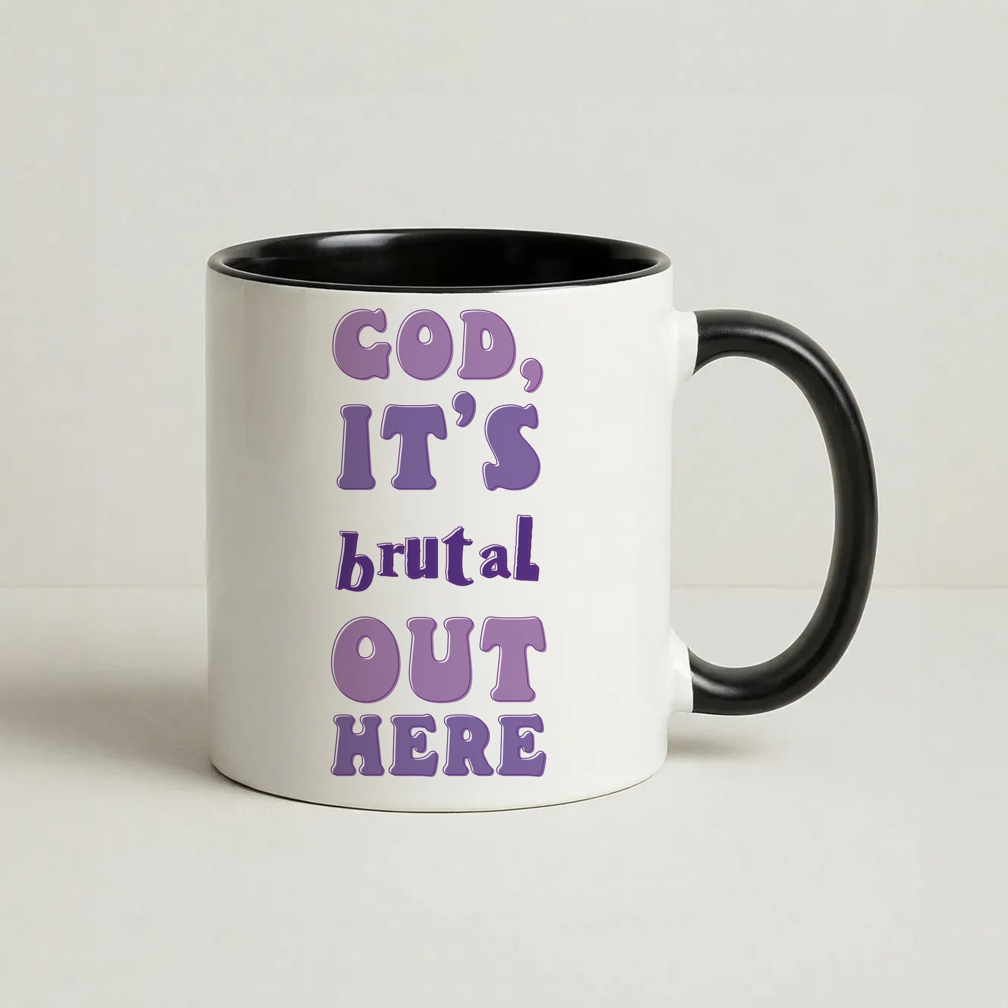Brutal - Olivia Coffee Black Mug
