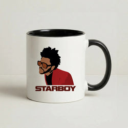 Starboy Singer Title Coffee Black Mug