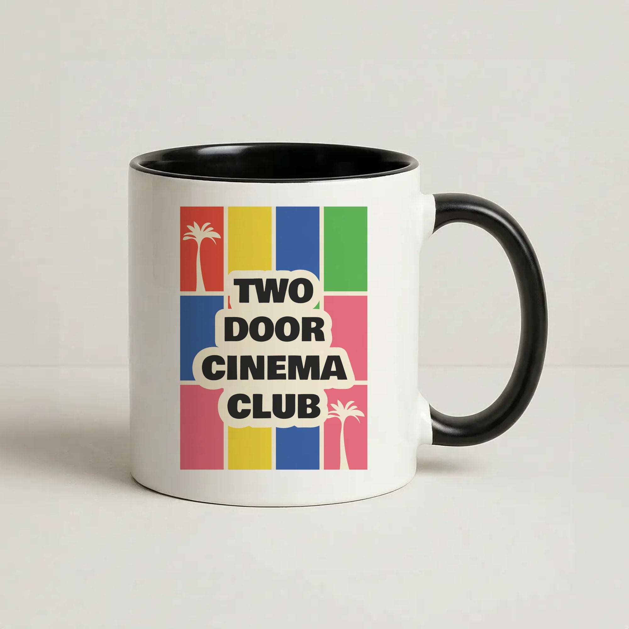Two Door Cinema Club - Festival Coffee Black Mug