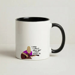 I Wish I Could Help But I Don't Want To Coffee Black Mug