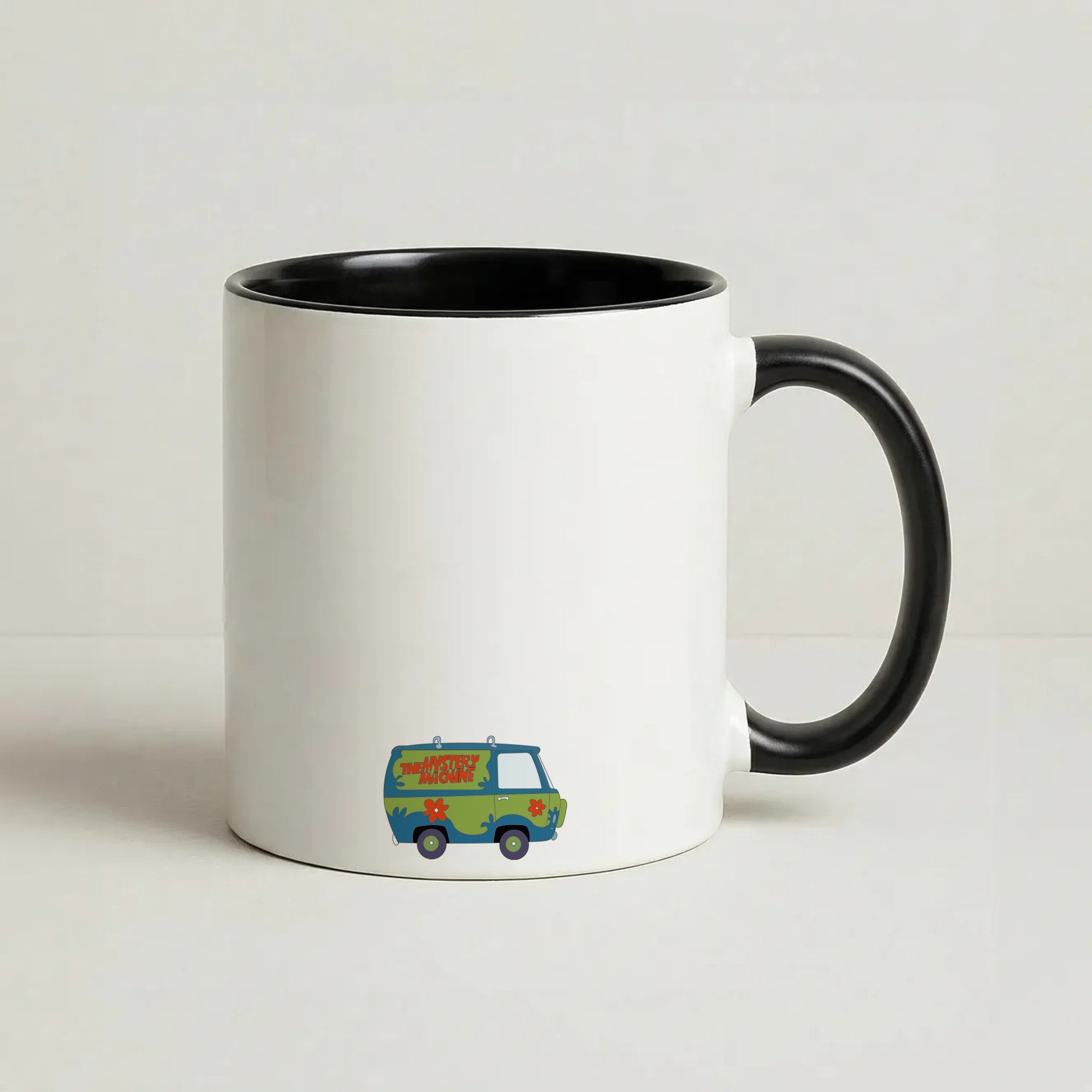The Mystery Machine - Scoob Coffee Black Mug