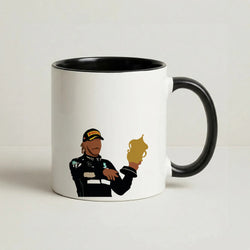 Hamilton - F1 Coffee Black Mug